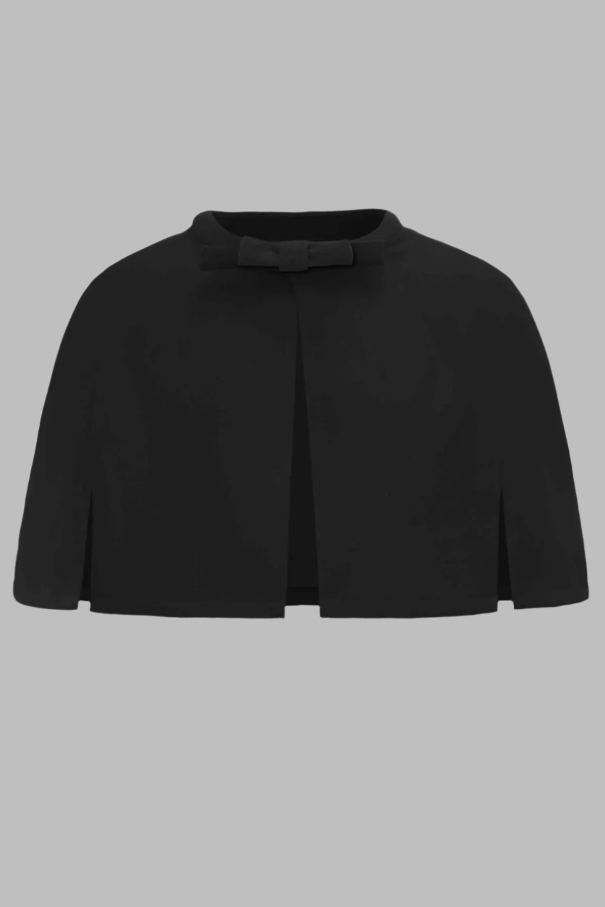 Glamorous 50s Style Cape with Bow Detail - Shrugs - Occasion by Lucy