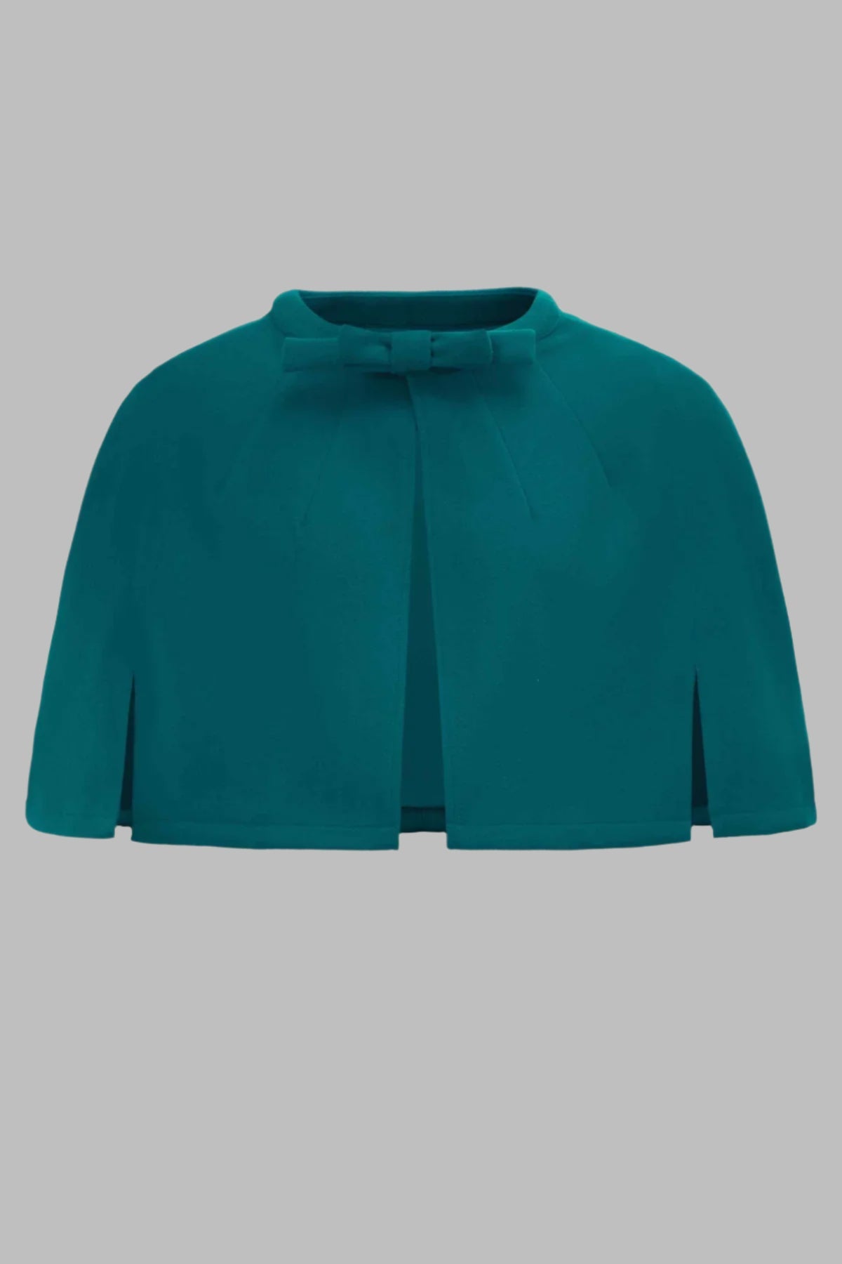 Glamorous 50s Style Cape with Bow Detail - Shrugs - Occasion by Lucy