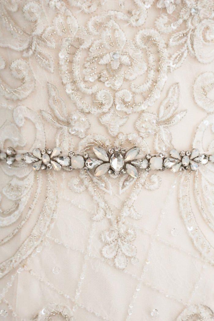 Opaline Handmade Bridal Belt - Bridal Belts - Occasion by Lucy