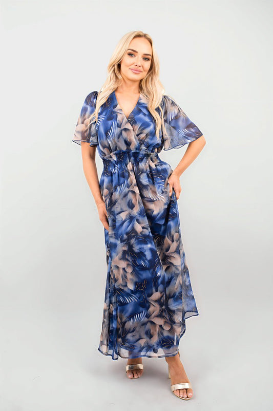Emmy Wrap Floral Print Maxi Dress - Maxi Dresses - Occasion by Lucy