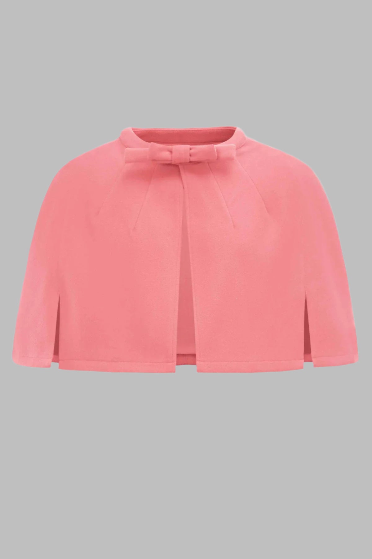 Glamorous 50s Style Cape with Bow Detail - Shrugs - Occasion by Lucy