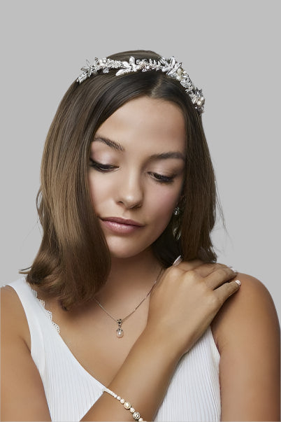 Harriet Boho Alice Band with Swarovski Crystals - Alice Bands - Occasion by Lucy