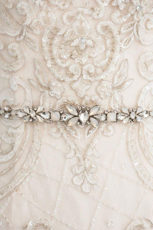 Opaline Handmade Bridal Belt - Bridal Belts - Occasion by Lucy