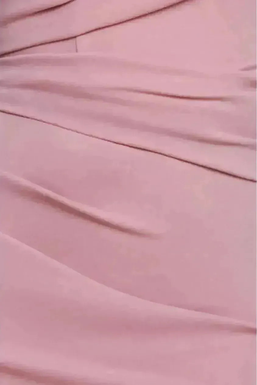 Puffy Satin Sleeve Maxi Dress - Maxi Dresses - Occasion by Lucy